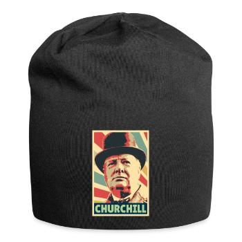 Winston Churchill Vintage Colors - Jersey Beanie - black - Front