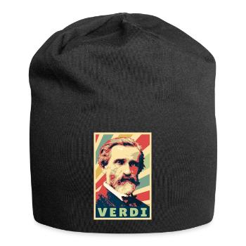 Giuseppe Verdi Vintage Colores - Bonnet en jersey - noir - Devant