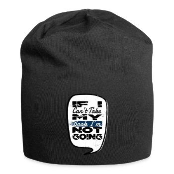 book dragon book keeper cat bday book fan comics - Jersey-Beanie - Schwarz - Vorne