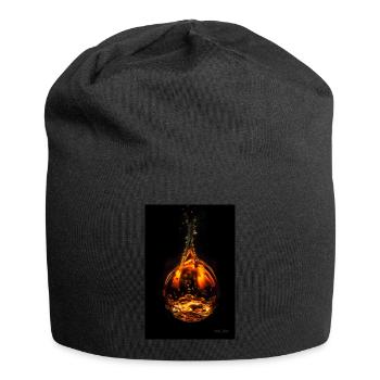 Drop fire 5 - Jersey Beanie - black - Front