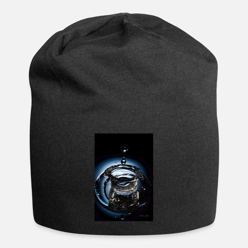 Drop chrome 5 - Jersey Beanie - black