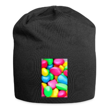 Bonbons - Bonnet en jersey - noir - Devant