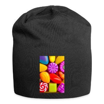 Bonbons - Bonnet en jersey - noir - Devant