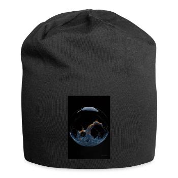 Kaos in einer Blase feuer 1 - Jersey-Beanie - Schwarz - Vorne