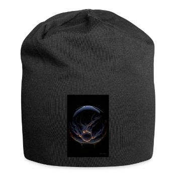 Kaos in einer Blase feuer 4 - Jersey-Beanie - Schwarz - Vorne