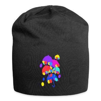 Umbrella fantasy v4.00 - Jersey Beanie - black - Front