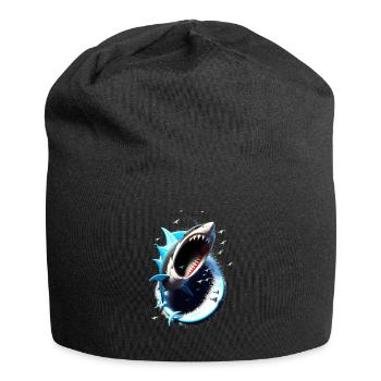 sharknado #1 - Bonnet en jersey - noir - Devant