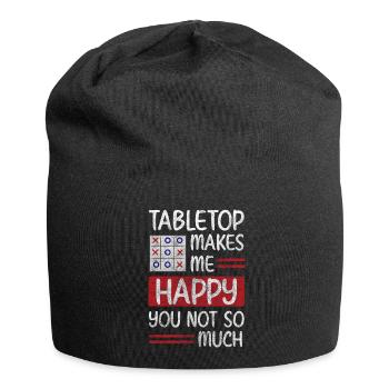 Spiel Nerd Spieler - Jersey-Beanie - Schwarz - Vorne
