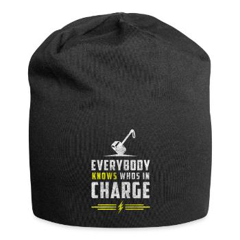 Thor Norse Lightning Celts - Jersey Beanie - black - Front