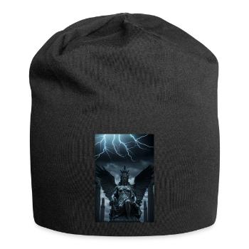 Gothic angel, for fans of gothic music - Jersey Beanie - black - Front