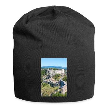 Festung Knin (Kninska tvrđava) Kroatien - Jersey-Beanie - Schwarz - Vorne