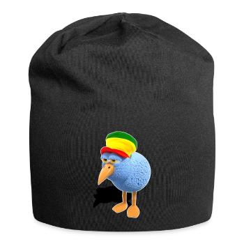 Reggae Bird Jesse - Jersey-Beanie - Schwarz - Vorne