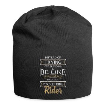 Piste de moto Piste Fils - Bonnet en jersey - noir - Devant