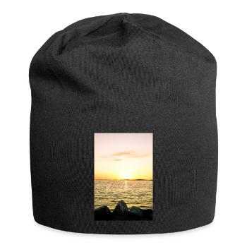 ocean - Jersey Beanie - black - Front