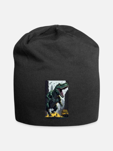 T Rex - Jersey Beanie - black