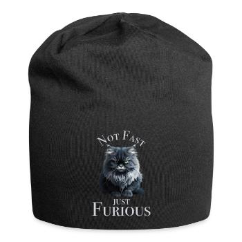 Not Fast just Furious - Jersey Beanie - black - Front
