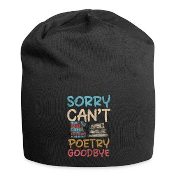 Écrivains Savoir Poètes - Bonnet en jersey - noir - Devant