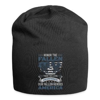 United States Patriotisch Macht Stars and Stripes - Jersey-Beanie - Schwarz - Vorne