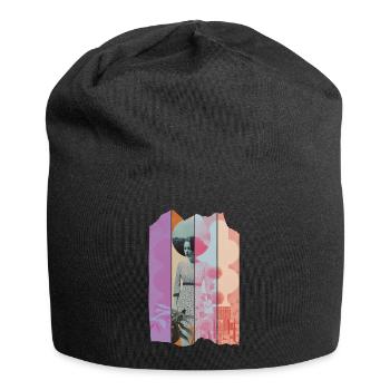 Shades of colors - Jersey Beanie - black - Front