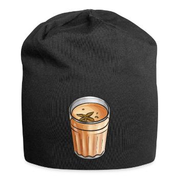 Thé Chai Masala Chai - Bonnet en jersey - noir - Devant
