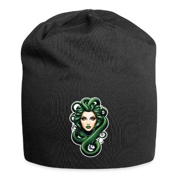 medusa mythologie grecque monstre - Bonnet en jersey - noir - Devant