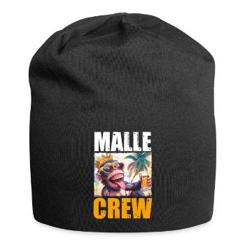 Malle Crew Monkey Party King Mallorca - Jersey Beanie - black - Front