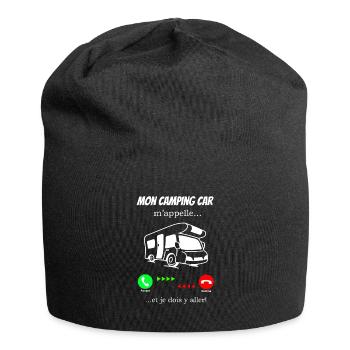 My motorhome - Jersey Beanie - black - Front