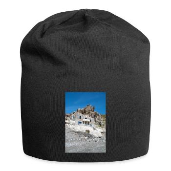 lost place Empros Therme bei den Therma Springs - Jersey-Beanie - Schwarz - Vorne