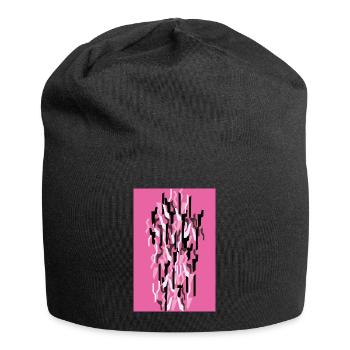 Camouflage Art Pink Gaming - Jersey Beanie - black - Front