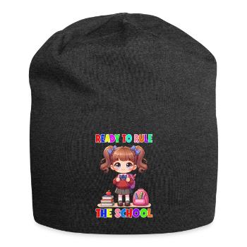 Ready to rule the school - Jersey-Beanie - Anthrazit - Vorne