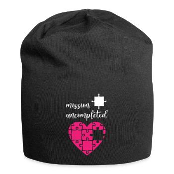 Mission Uncompleted Puzzle - Jersey Beanie - black - Front