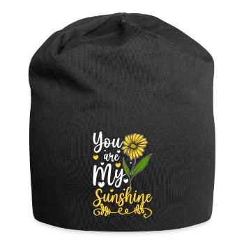 Flower Gift Romantic - Jersey Beanie - black - Front