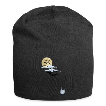 Halloween rocks - Jersey Beanie - charcoal grey - Front