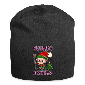 Elfe de Noël - Bonnet en jersey - charbon - Devant