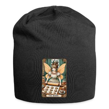 The Baker - Jersey Beanie - black - Front