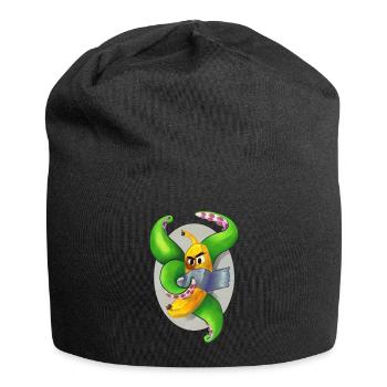 Tentaclaná solo - Jersey-Beanie - Schwarz - Vorne