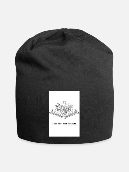 Just one more chapter - Jersey-Beanie - Schwarz