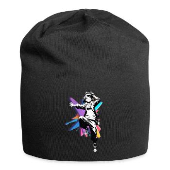 Street Art Fille 23246 - Bonnet en jersey - noir - Devant