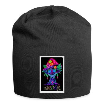 ॐMEGoA Mushroom Goblin 1# - Jersey-Beanie - Schwarz - Vorne