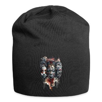 Afrique - Bonnet en jersey - noir - Devant