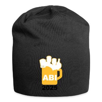 Bier Liga Logo ABI 2025 Maßkrug 3 - Jersey-Beanie - Schwarz - Vorne