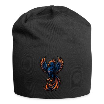 Phoenix – Fiery Rebirth | Urban Zodiac Mascot - Jersey Beanie - black - Front