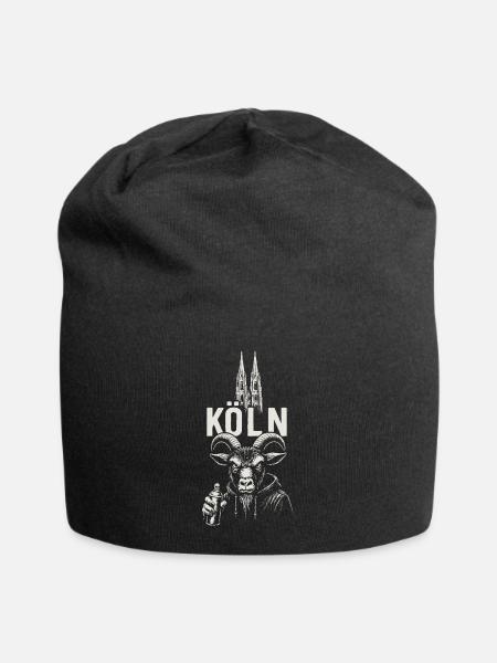 Domstadt Rebellion - Jersey-Beanie - Schwarz