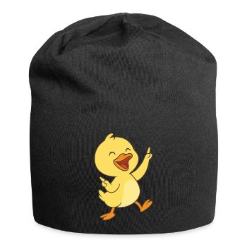 Canetons dansants - Bonnet en jersey - noir - Devant