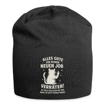 Kollegen Abschied Kollege Jobwechsel - Jersey-Beanie - Schwarz - Vorne