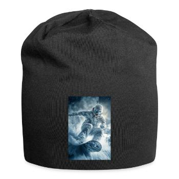 Frozen Thrill Snowboarder - Bonnet en jersey - noir - Devant