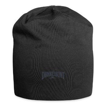 Dunkelbunt Schwarz ist bunt genug gothic - Jersey-Beanie - Schwarz - Vorne