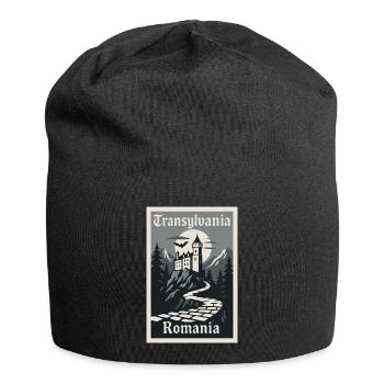 Transylvania Retro Poster Vintage Souvenir - Jersey Beanie - black - Front