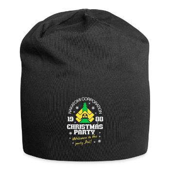 Nakatomi Christmas Party – Funny Movie Design - Jersey Beanie - black - Front