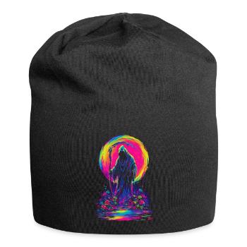 Neon Grim Reaper - Bonnet en jersey - noir - Devant